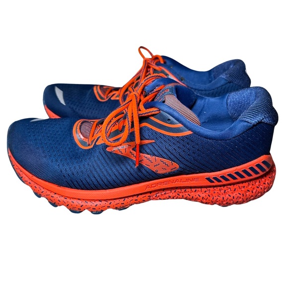 Brooks Other - Brooks Adrenaline GTS 20 Orange and Blue Running Shoe Men’s size 8.5